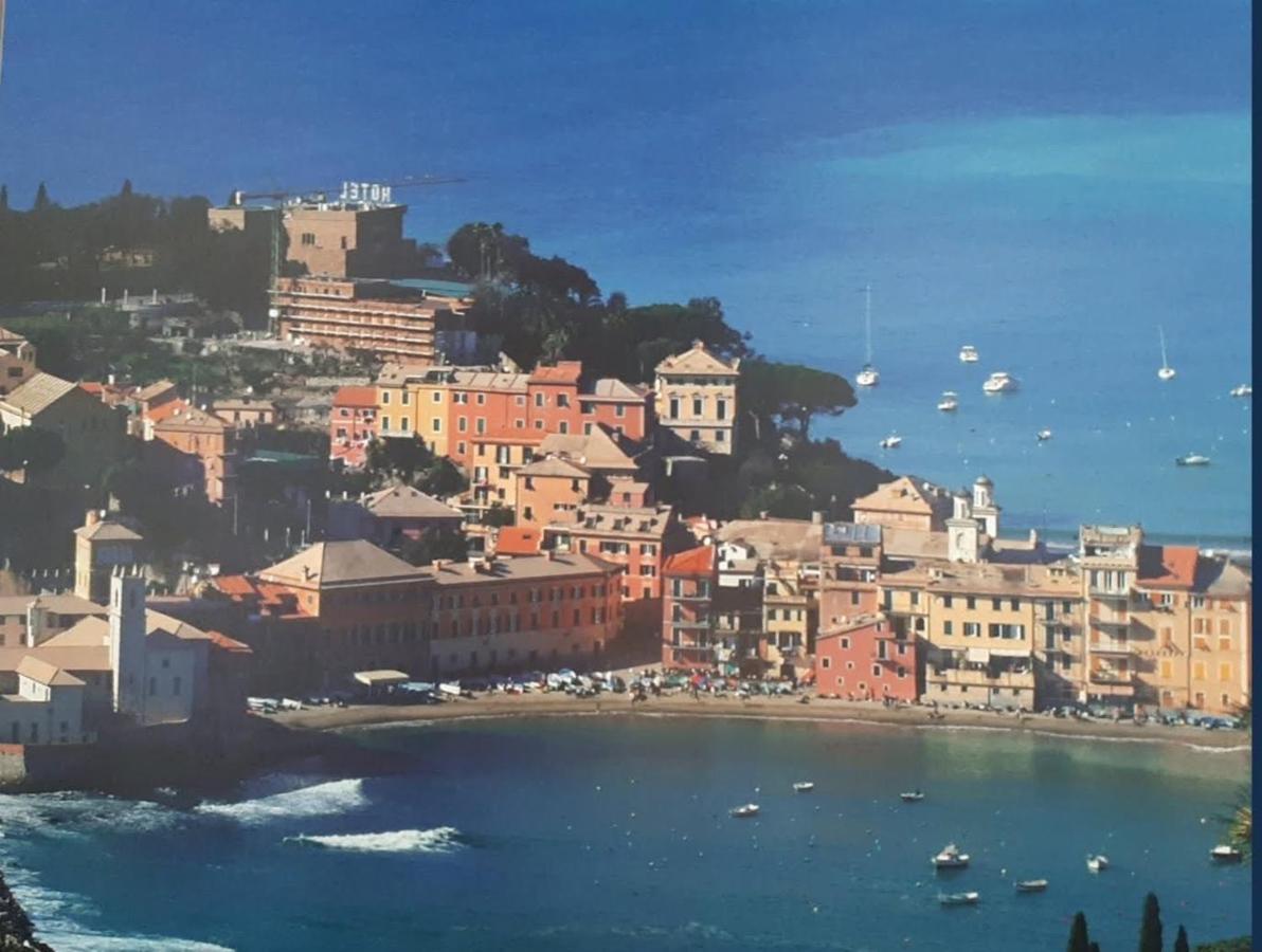 Casa Coppe… Affacciato Sulla Baia Delle Favole Apartment Sestri Levante Bagian luar foto